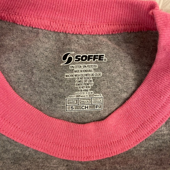 Gray & pink | Baseball shirt - Picture 3 of 11